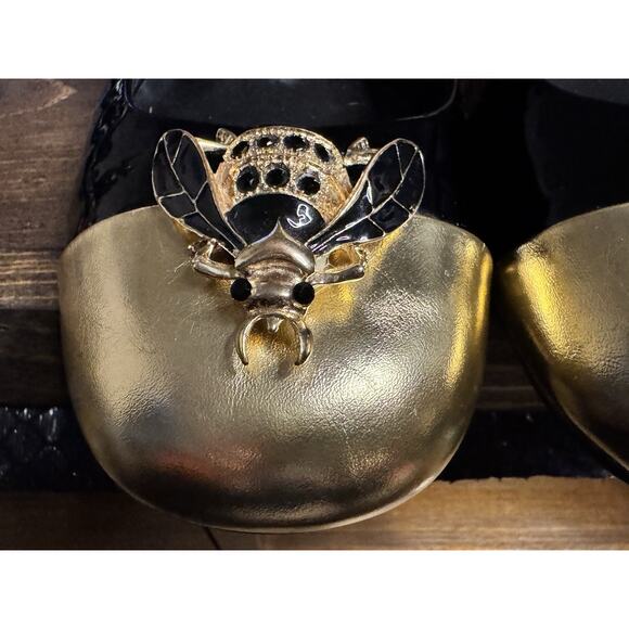 Jeffrey Campbell Jitterbug Patent Singback Flats 10 Patent Whimsygoth Baddie - Picture 13 of 16